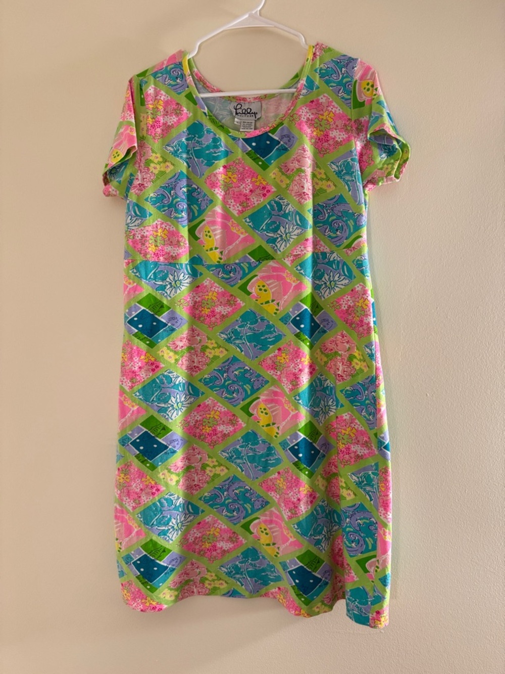 LILLY PULITZER Vintage Sea Life Print Dress